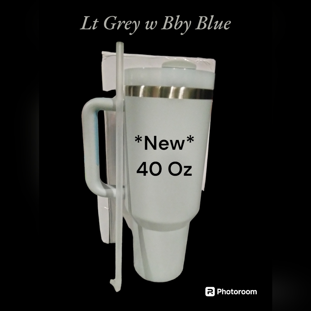 *NEW" 40 oz Stainless Steel Insulated Tumbler